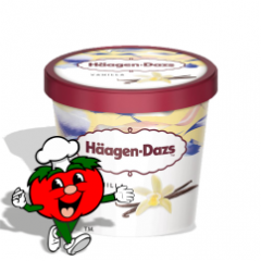 HAAGEN-DAZS MINICUP - Vanilla (Reward Points)